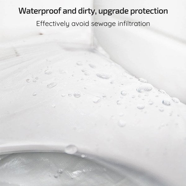 👍Faites attention à l'hygiène et à la santé✅Housse de siège de toilette jetable en plastique biodégradable
