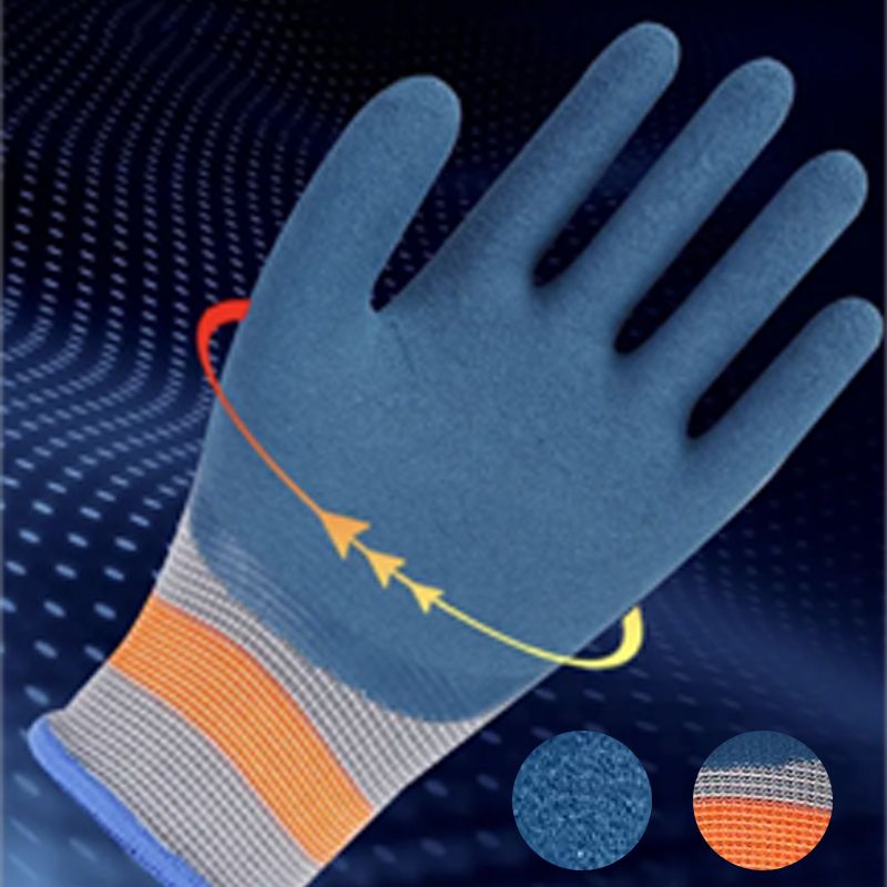 Gants de travail en caoutchouc résistants à l'usure Pousbo® (12 paires)