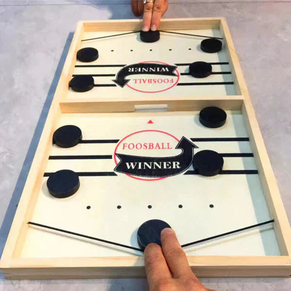 ⭐Jeu de société pour deux joueurs Sling Puck Hockey Game