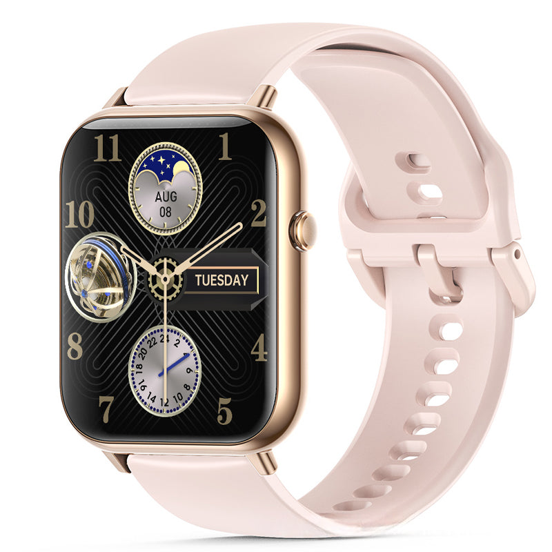 Montre connectée étanche IP68 pour femmes et hommes : bracelet d’activité, répondre/passer des appels, suivi du sommeil, 100 modes sportifs, podomètre