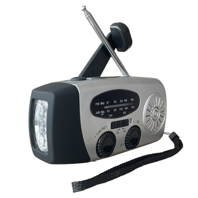 🆘 Sécurité Ultime Autonome - Radio de Survie Multifonction Solaire & Manivelle - Lampe Torche, Chargeur USB, Alerte