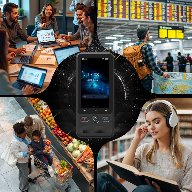 🌍 La traduction hors ligne à portée de main ! Découvrez votre traducteur de poche IA ✨🔥🔥Traducteur portable multifonctionnel😎 Livraison gratuite