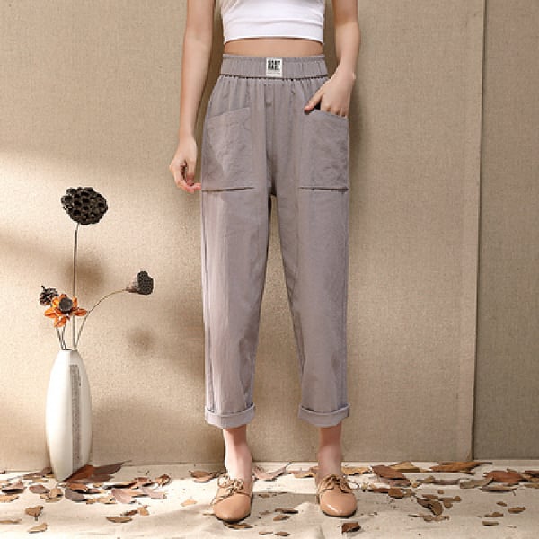 Pantalon ample femme