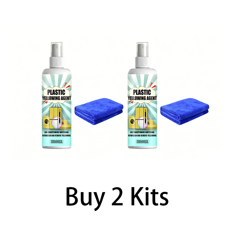 Kit de restauration pour le jaunissement du plastique