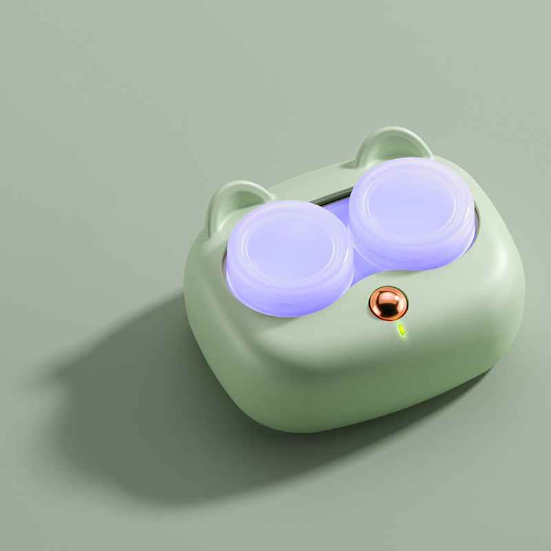 Automatic Vibrating Contact Lens Cleaner