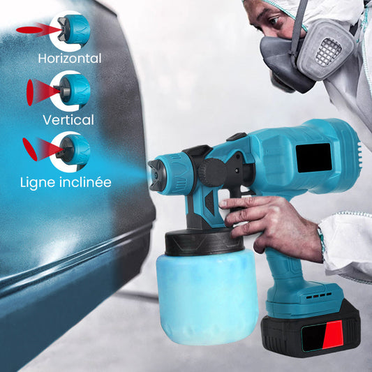 ✨✨Offre spéciale 67% de réduction 🔥 Pistolet à peinture électrique sans fil