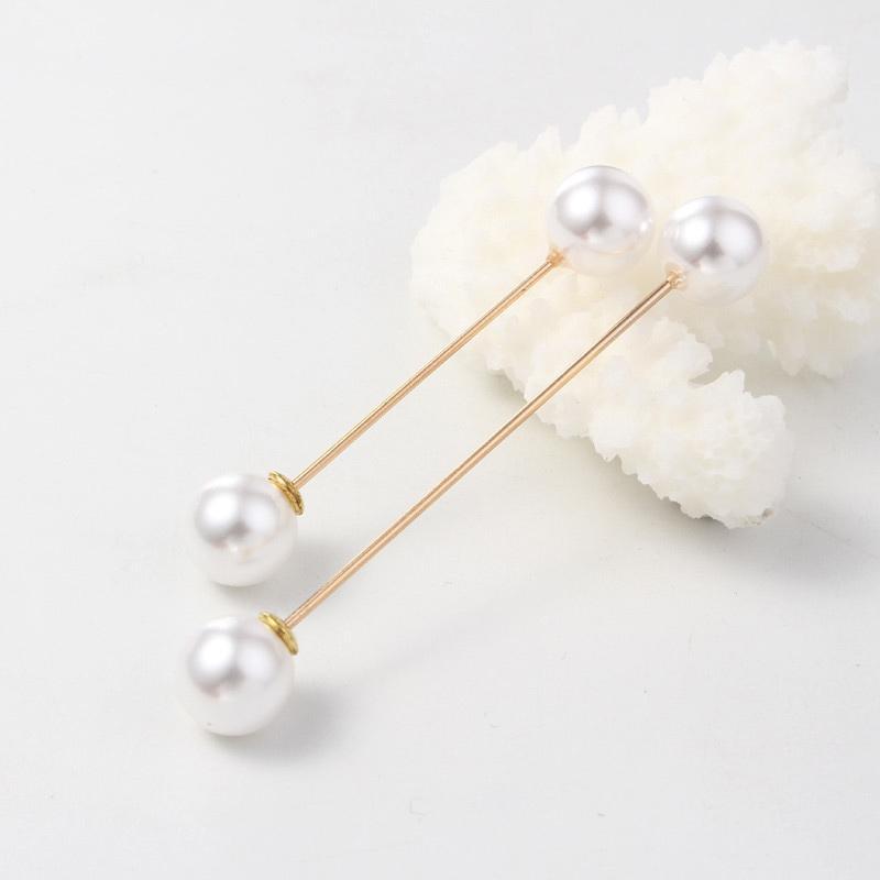 Broche perlée Clips de décoration pour vêtements