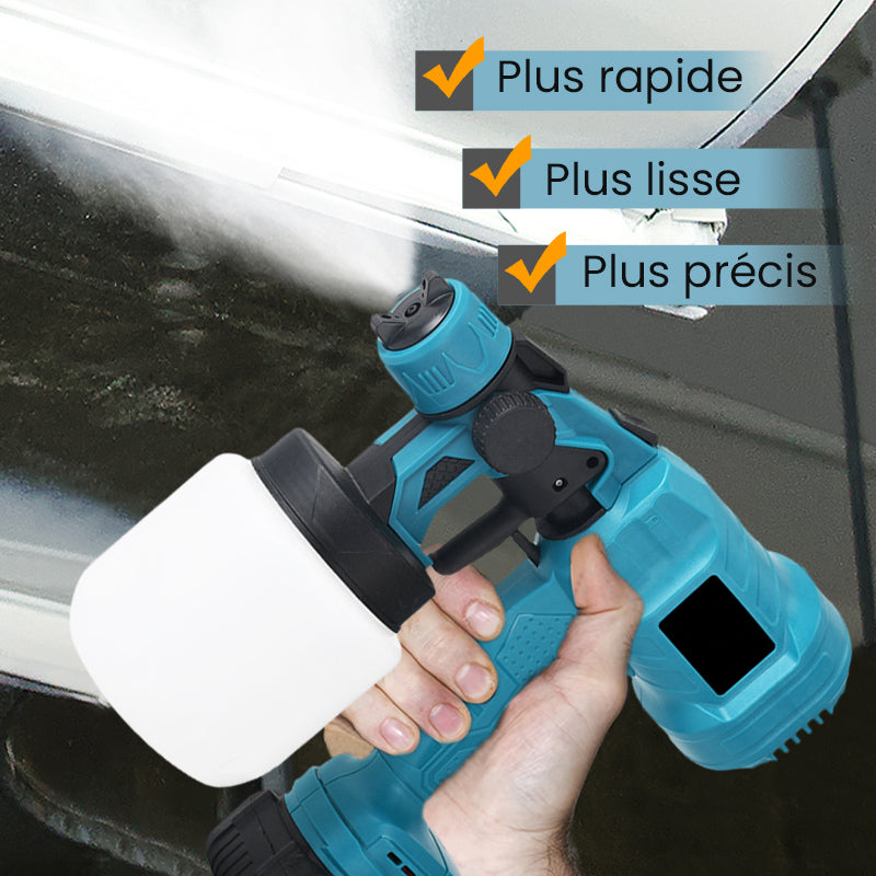 ✨✨Offre spéciale 67% de réduction 🔥 Pistolet à peinture électrique sans fil