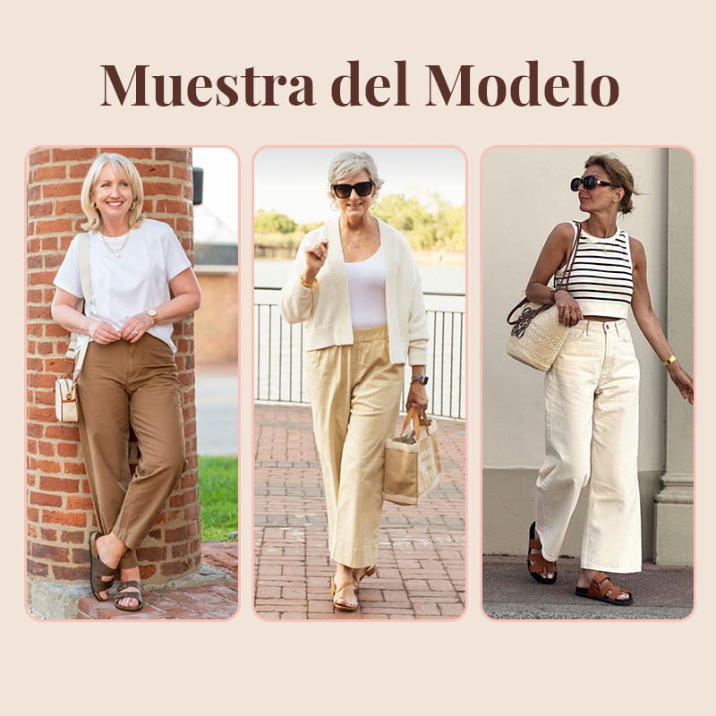 💝Pantalones de Algodón para Mujer con Cintura Elástica - ENVÍO GRATIS
