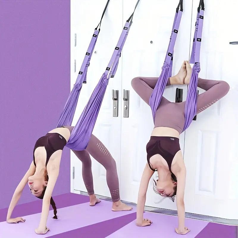 Bande Élastique d'Étirement pour Yoga et Pilates