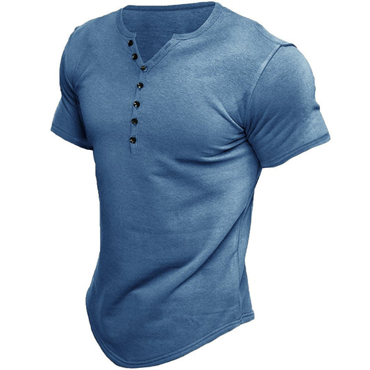 Sommer Slim Fit T-skjorte til Herrer