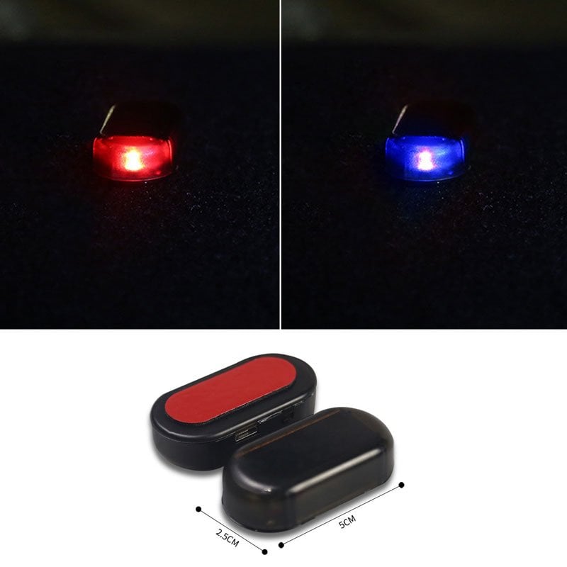 lumière solaire antivol dans la voiture