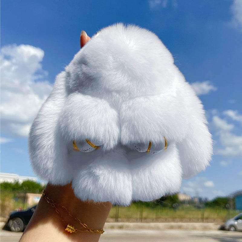 🐰60 % DE RÉDUCTION MAINTENANT ! 🏆 Breloques en forme de lapin doux fait à la main : design adorable, fil de qualité supérieure et parfait pour les sacs/clés 🎀