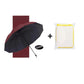 Grand Parapluie Pliable Résistant au Vent à 12 Baleines