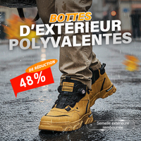 ⏳Offre spéciale à durée limitée⏰ Chaussures de travail pour hommes à boucle pivotante pour l'extérieur (imperméables, antidérapantes, confortables et respirantes)