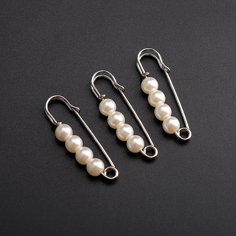 Broche perlée Clips de décoration pour vêtements