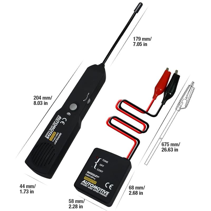 🚗👨‍🔧 Localisateur de circuits pour véhicules – Diagnostic rapide, utilisation simple et alerte par LED 🔍🔧