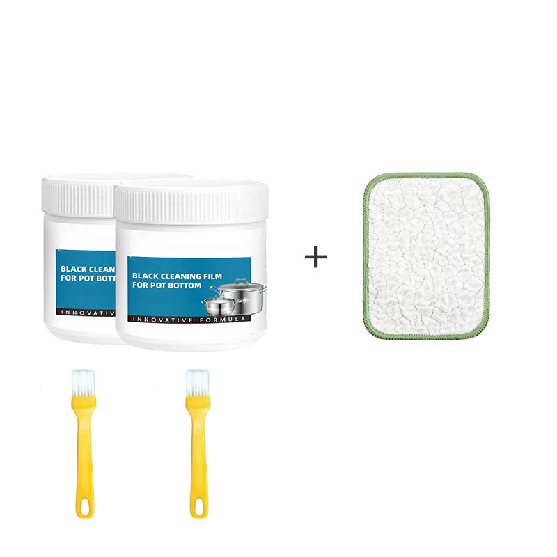 🍳 ACHETEZ 1 - RECEVEZ 1 GRATUIT ! 🔥 Pâte Dissolvante Résidus Brûlés - Nettoyage Profond pour Casseroles/Plats sans Rayurer, Élimine Graisse et Carbonisation en 5 Min 🧽✨