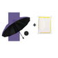 Grand Parapluie Pliable Résistant au Vent à 12 Baleines