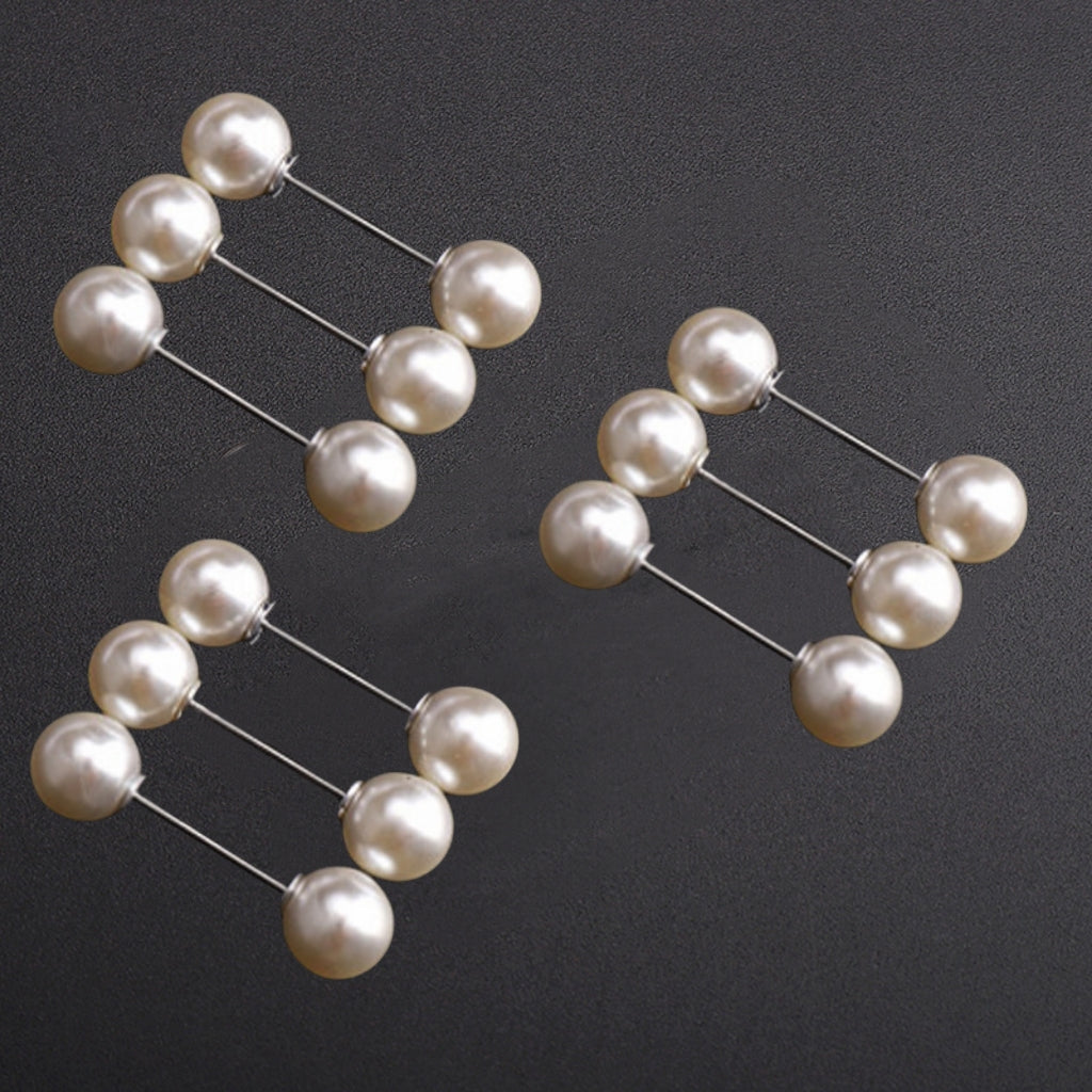 Broche perlée Clips de décoration pour vêtements