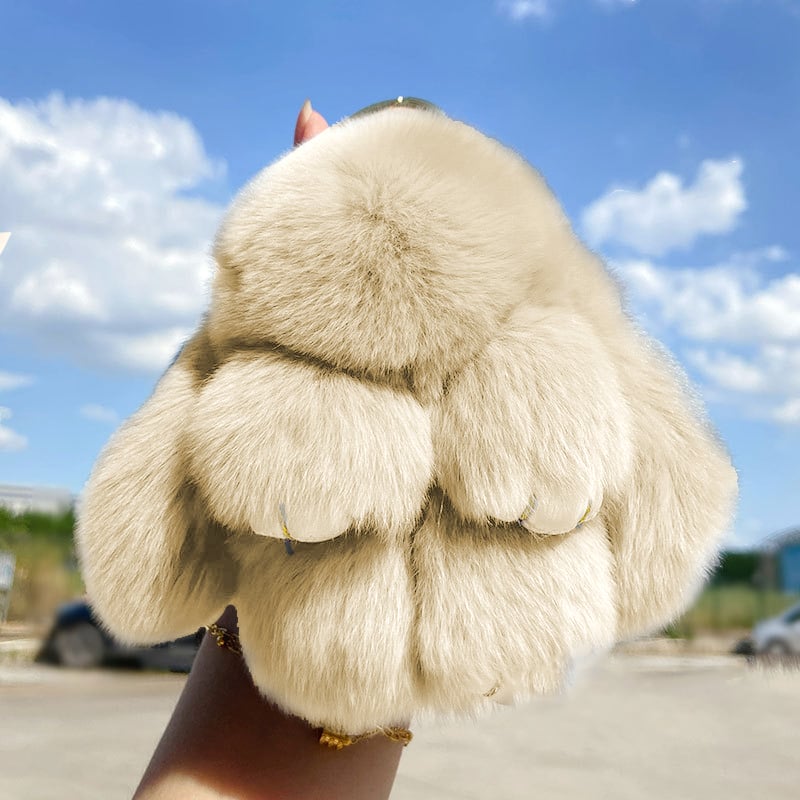🐰60 % DE RÉDUCTION MAINTENANT ! 🏆 Breloques en forme de lapin doux fait à la main : design adorable, fil de qualité supérieure et parfait pour les sacs/clés 🎀