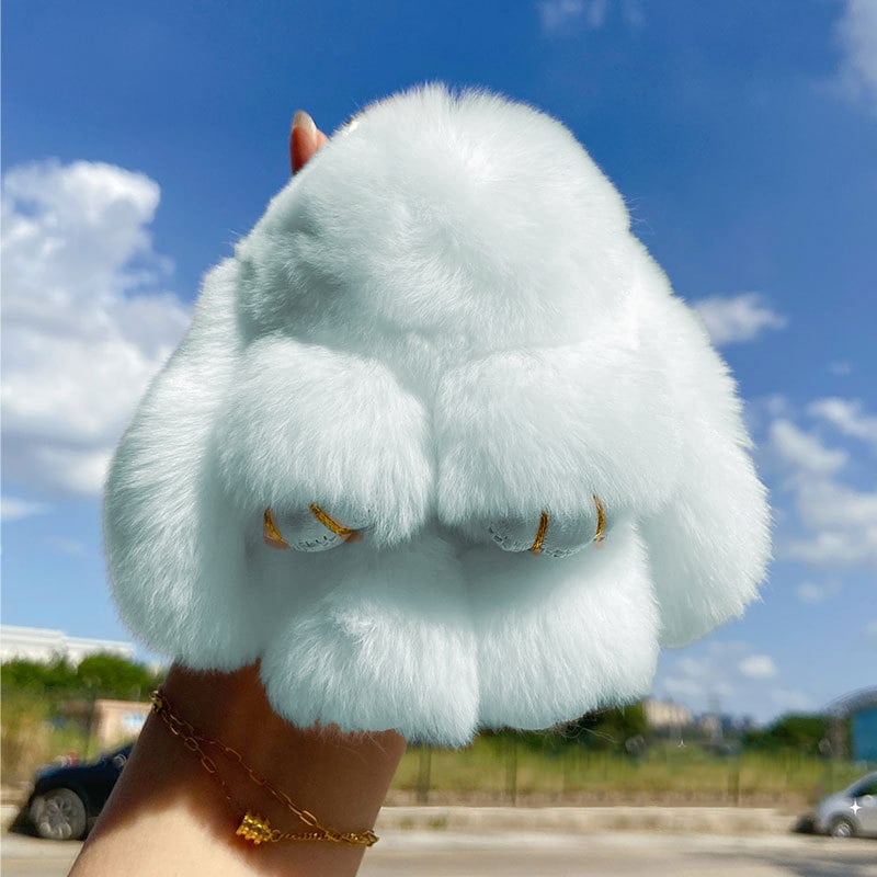 🐰60 % DE RÉDUCTION MAINTENANT ! 🏆 Breloques en forme de lapin doux fait à la main : design adorable, fil de qualité supérieure et parfait pour les sacs/clés 🎀