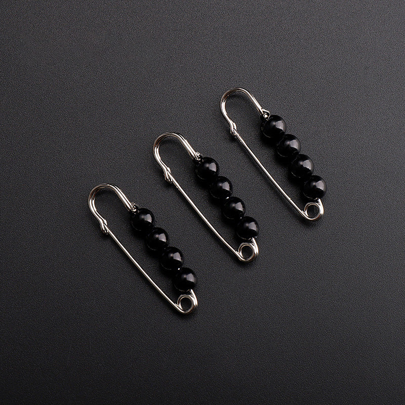 Broche perlée Clips de décoration pour vêtements