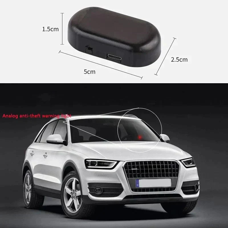lumière solaire antivol dans la voiture