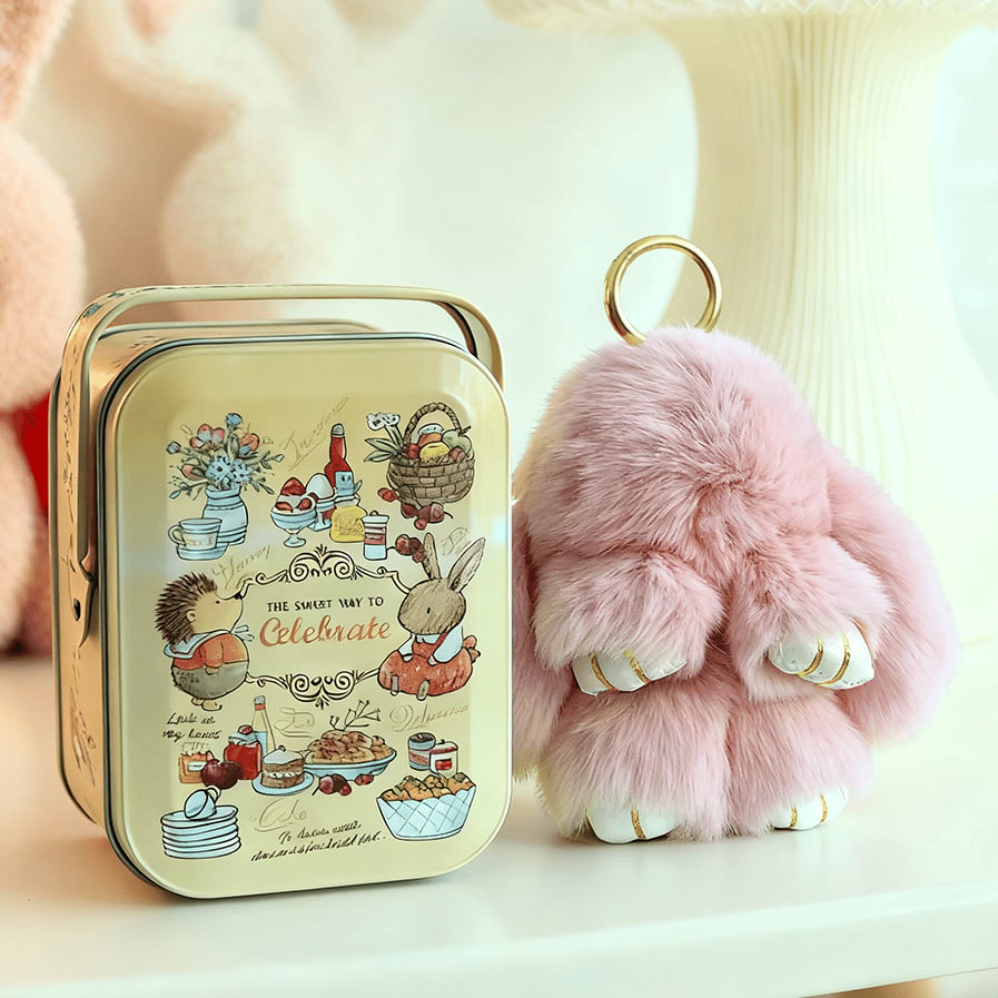 🐰60 % DE RÉDUCTION MAINTENANT ! 🏆 Breloques en forme de lapin doux fait à la main : design adorable, fil de qualité supérieure et parfait pour les sacs/clés 🎀