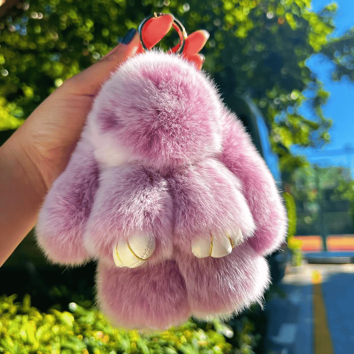 🐰60 % DE RÉDUCTION MAINTENANT ! 🏆 Breloques en forme de lapin doux fait à la main : design adorable, fil de qualité supérieure et parfait pour les sacs/clés 🎀