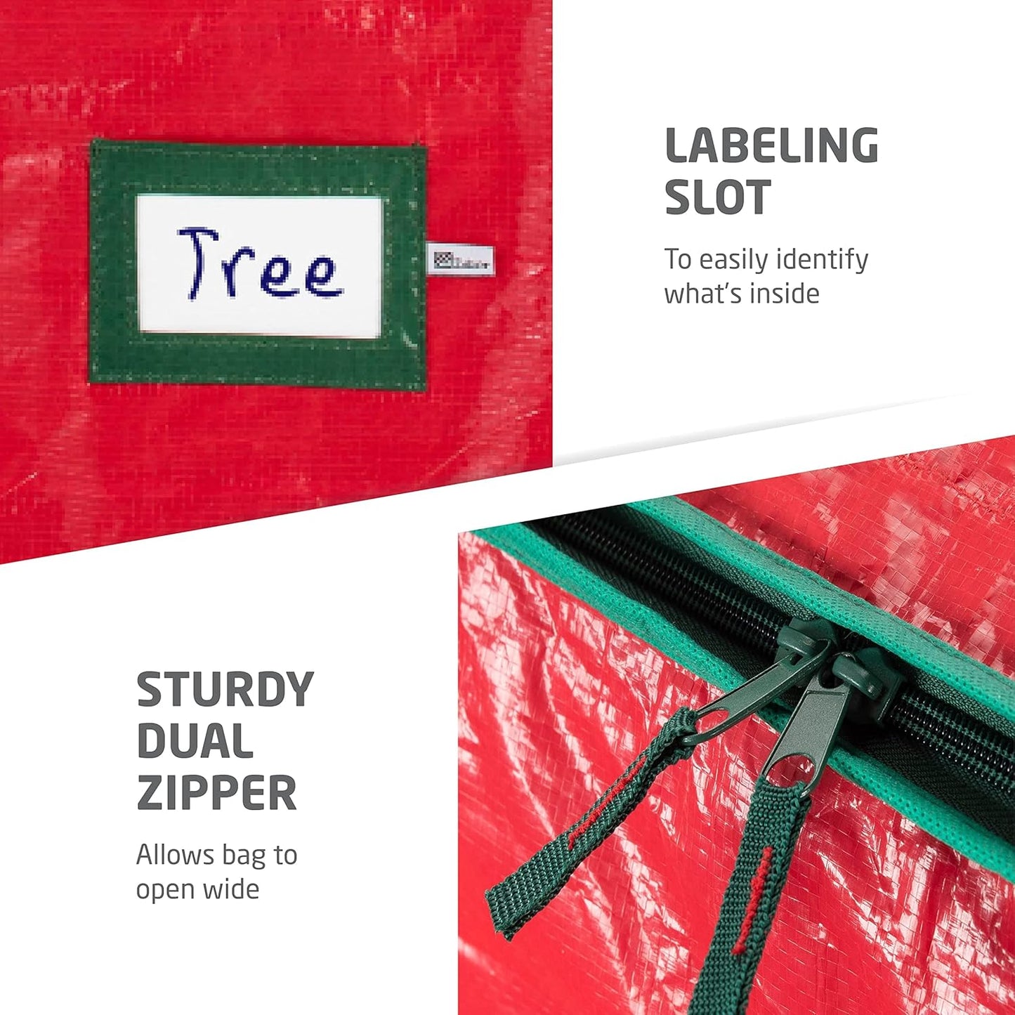 🎅Soldes de Noël 58 % DE RÉDUCTION🌟Sac de rangement imperméable et résistant pour sapin de Noël 🎄