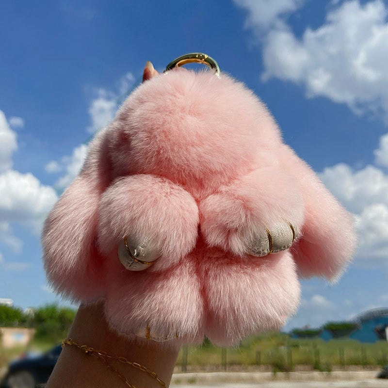 🐰60 % DE RÉDUCTION MAINTENANT ! 🏆 Breloques en forme de lapin doux fait à la main : design adorable, fil de qualité supérieure et parfait pour les sacs/clés 🎀