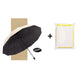 Grand Parapluie Pliable Résistant au Vent à 12 Baleines