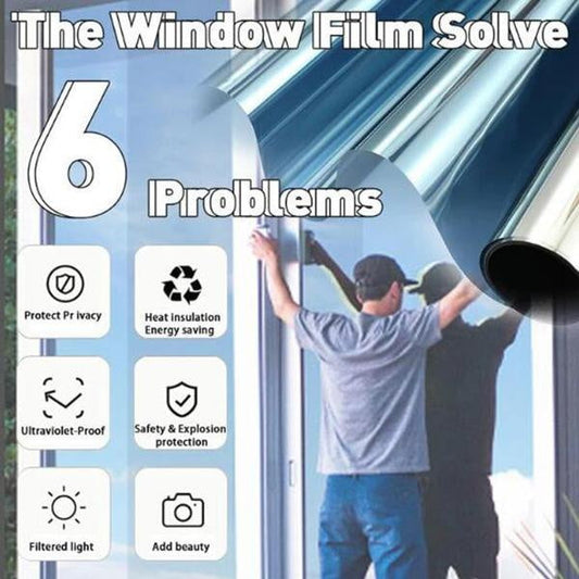 Multifunksjonell vindussolbeskyttelse og personvernfilm Enveis perspektivisolasjonsfilm