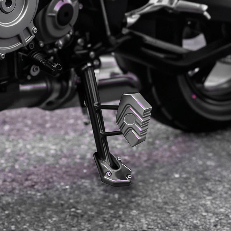 📢📢50% de réduction !🛡️ Stabilité Hivernale : Extension de Béquille Moto - Évitez les Chutes sur Sols Glissants !🚵‍♀️
