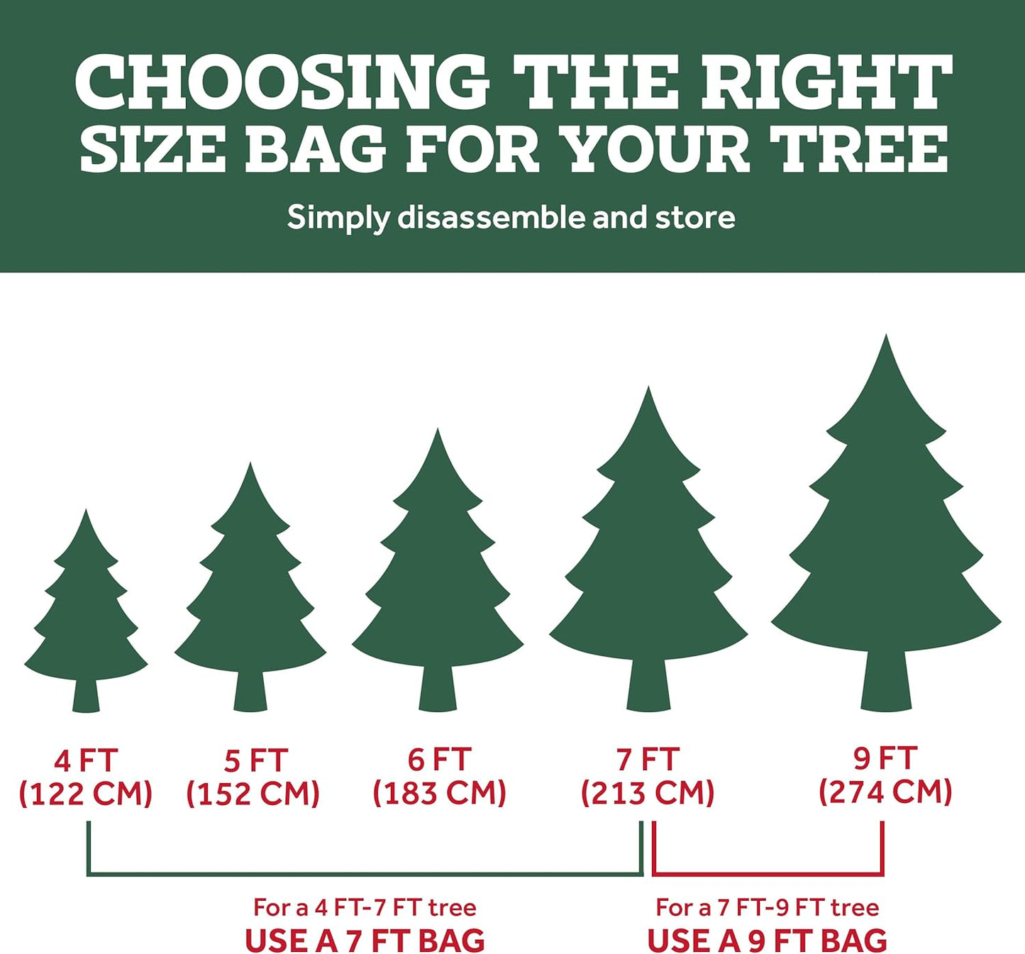 🎅Soldes de Noël 58 % DE RÉDUCTION🌟Sac de rangement imperméable et résistant pour sapin de Noël 🎄