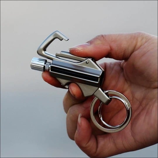 🔥Porte-clés briquet à silex🔥