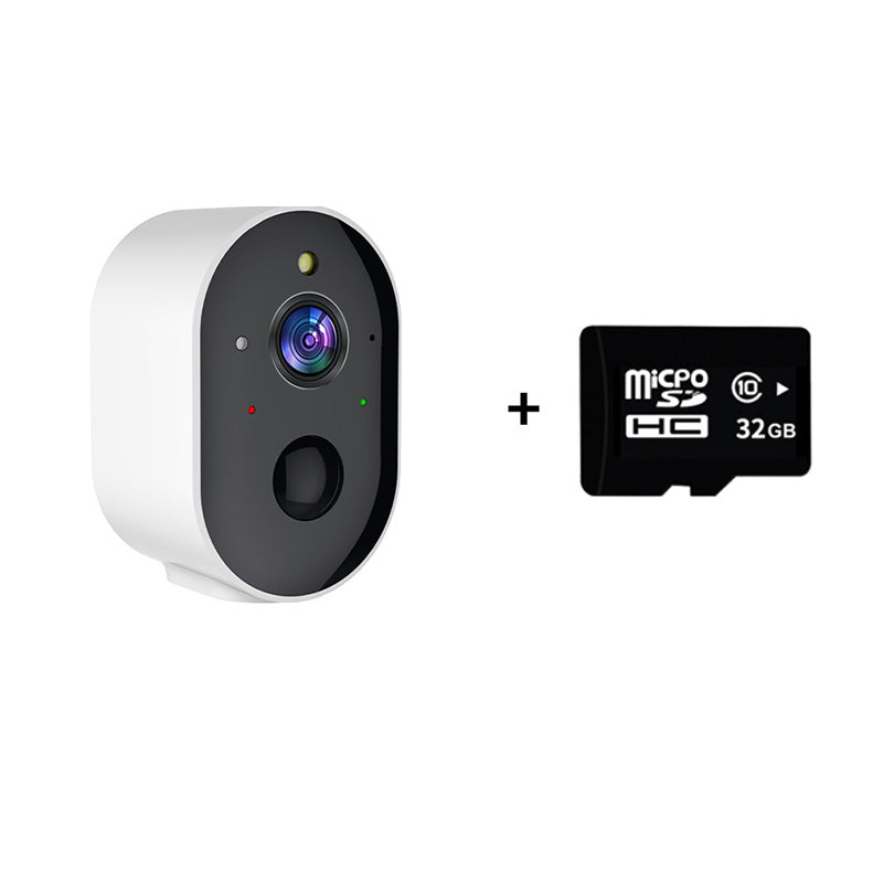 Caméra de Sécurité Domestique Intelligente Sans Fil WiFi avec Commande à Distance par Téléphone et Vidéo HD