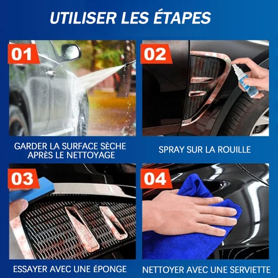 📢✨Achetez 3 obtenez 2 gratuitement✨🚗Spray antirouille multi-usages✨