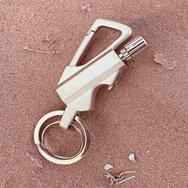 🔥Porte-clés briquet à silex🔥
