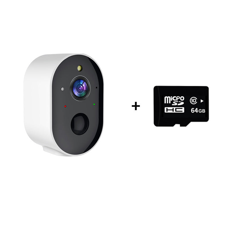Caméra de Sécurité Domestique Intelligente Sans Fil WiFi avec Commande à Distance par Téléphone et Vidéo HD