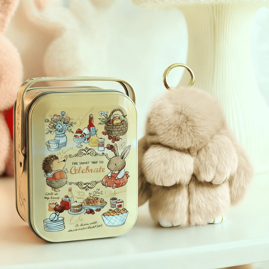 🐰60 % DE RÉDUCTION MAINTENANT ! 🏆 Breloques en forme de lapin doux fait à la main : design adorable, fil de qualité supérieure et parfait pour les sacs/clés 🎀