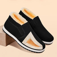 🔥Chaussures en coton antidérapantes super chaudes doublées de fausse fourrure pour hommes 【ACHETEZ-EN 2 ET OBTENEZ LA LIVRAISON GRATUITE】🔥🔥