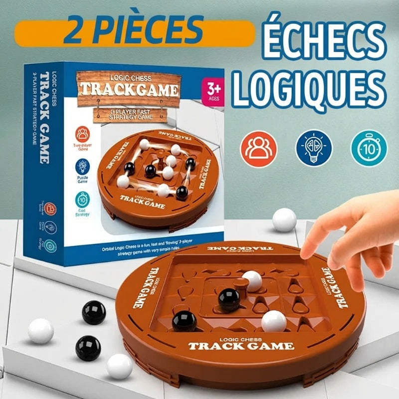 Ensemble de jeu de train d'échecs logique 2025