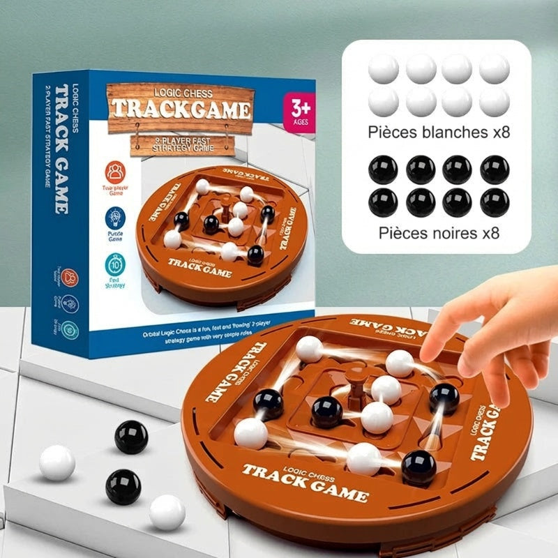 Ensemble de jeu de train d'échecs logique 2025