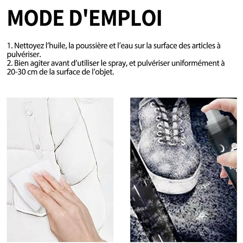👕🚲 Spray réfléchissant universel – Vêtements, vélo, accessoires 🎒