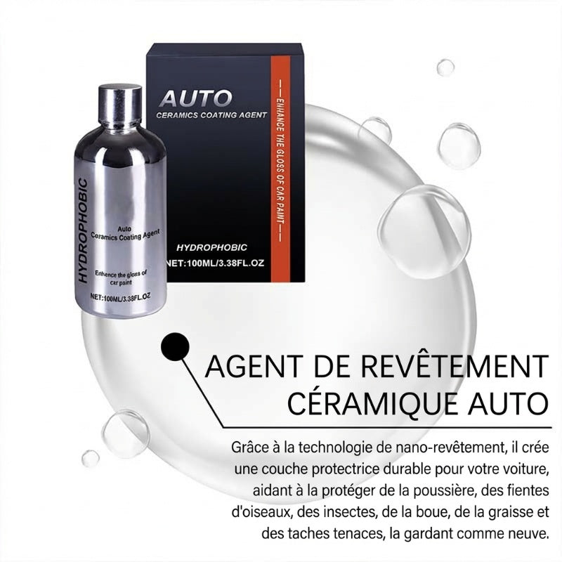 Kit de pulvérisation de revêtement céramique nano pour voiture