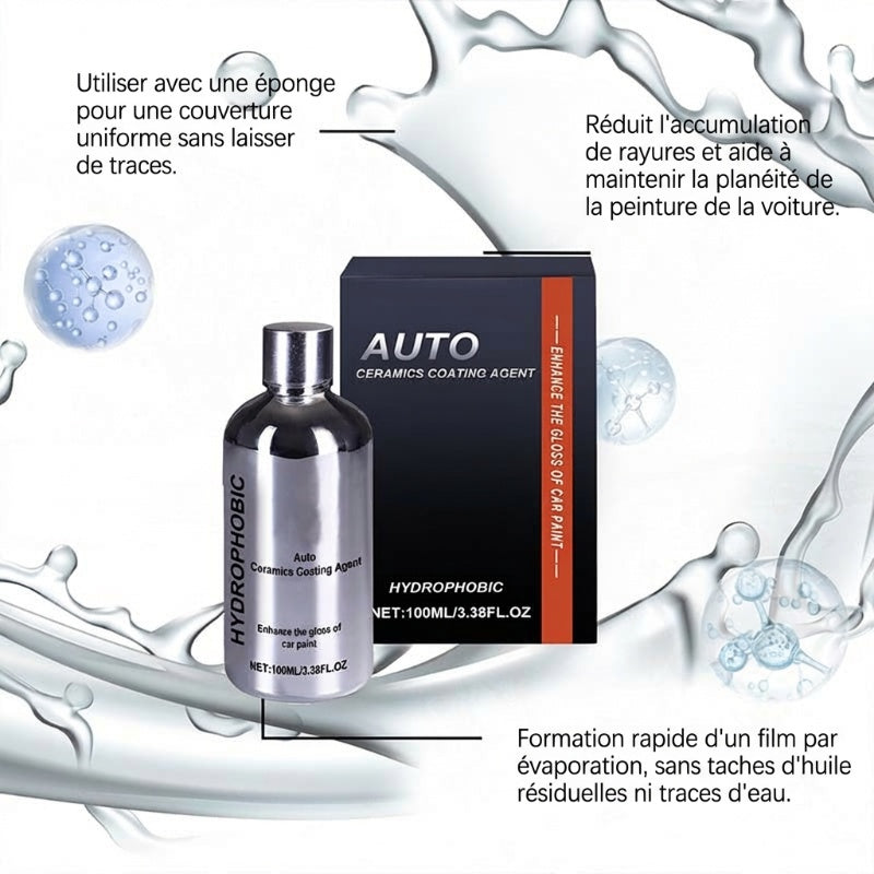 Kit de pulvérisation de revêtement céramique nano pour voiture