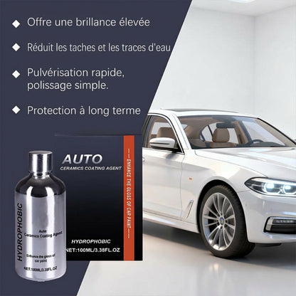 Kit de pulvérisation de revêtement céramique nano pour voiture