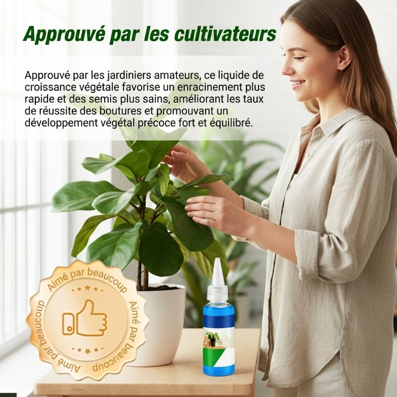 Liquide de croissance végétale 50 ml pour semis et boutures